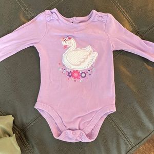 Garanimals Swan onesie